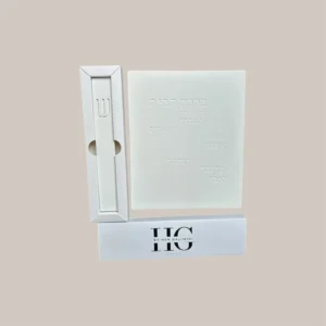 סט ברכת הבית ובית מזוזה - לבן מינימליסטי