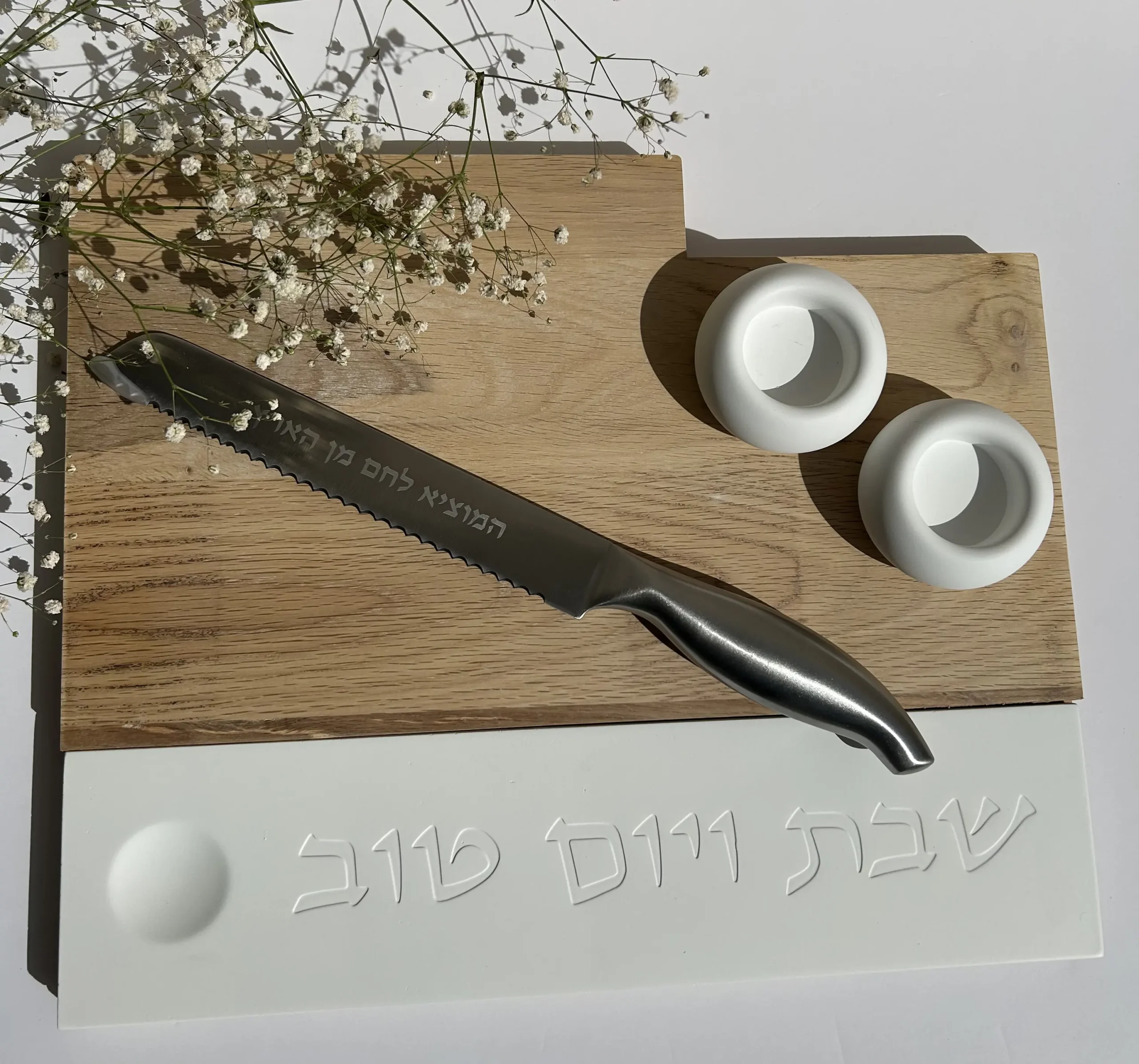מגש חלה יוקרתי-בטון